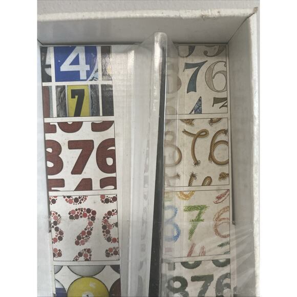 DIY Peel & Stick Wall Clock Choose From 12 Fun Number Sets (Enclosed) NEW 12" - Picture 3 of 9